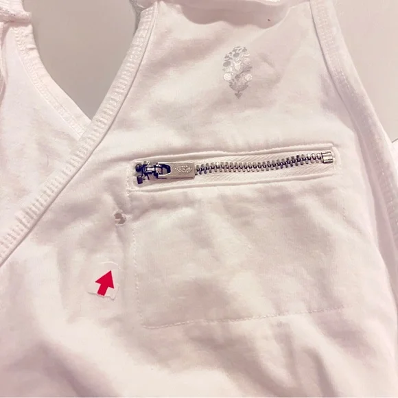 *Flaws* NEW Free People Movement Hot Shot Mini Dress in White - Picture 9 of 9